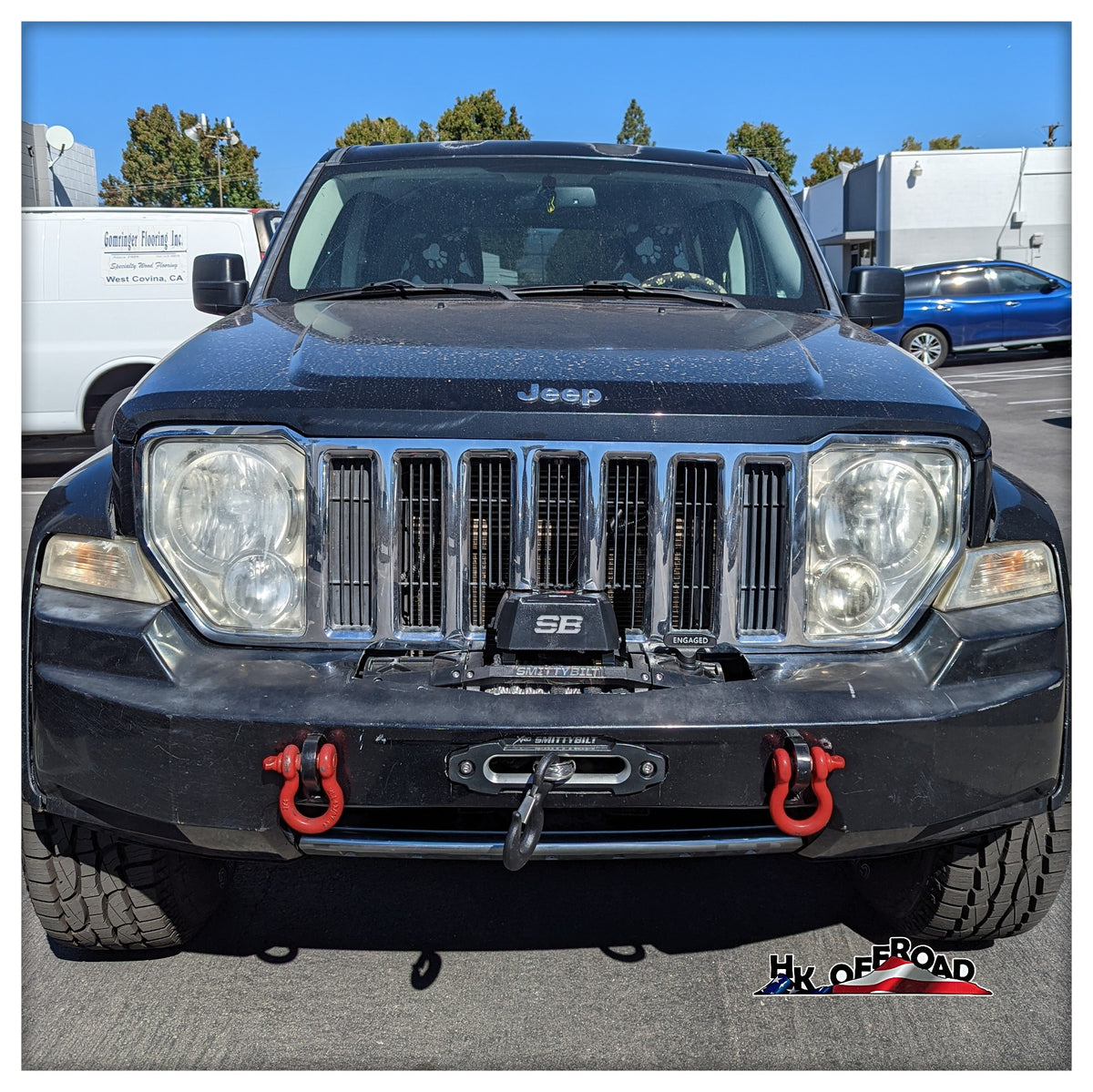 2008 jeep liberty clearance front bumper cover